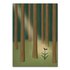Studio Kvinna A6 Postcard - Blackbird in the forest_