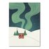 Studio Kvinna A6 Postcard - Northern Light_