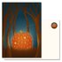 Studio Kvinna A6 Postcard - Pumpkin with lights_