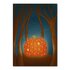 Studio Kvinna A6 Postcard - Pumpkin with lights_