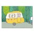 Studio Kvinna A6 Postcard - Retro caravan_
