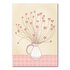 Studio Kvinna A6 Postcard - Vase with hearts_