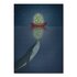 Studio Kvinna A6 Postcard - Whale Christmas tree_