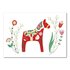 Studio Kvinna A6 Postcard - Swedish Horse_