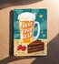 Postcard Treat Yourself Beer - Aniet Illustration_