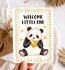 Postcard Welcome Little One Panda - Aniet Illustration_