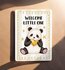 Postcard Welcome Little One Panda - Aniet Illustration_