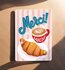 Postcard Merci Beaucoup - Aniet Illustration_