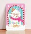 Postcard Warmest Wishes - Aniet Illustration_