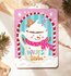 Postcard Warmest Wishes - Aniet Illustration_