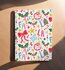 Postcard Fa La La Ornaments - Aniet Illustration_