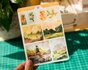 Wild Pencil Studio Planner sticker sheet - Morning Landscapes_