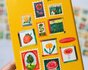 Wild Pencil Studio Vinyl sticker sheet - Stamps_