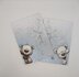A5 Notepad Winterteddy - by StationeryParlor_