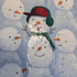 Postcard | A snowman doesn't get cold_