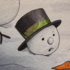 Postcard | Oops... (Rabbit teases snowman)_
