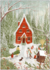Postcard Maja Lindberg | In the Christmas Garden_