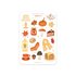 A6 Stickersheet by Muchable |  herfst/autumn - cute items_