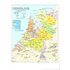 Wandkaart Nederland Postcard _