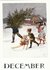 Elsa Beskow Postcard | December_