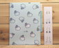 Machiko Bunny Collection A4 Plastic File Folder_
