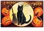 Victorian Halloween Postcard | A.N.B. - A merry halloween_