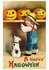 Victorian Halloween Postcard | A.N.B. - A happy Halloween_