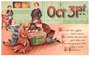 Victorian Halloween Postcard | A.N.B. - Oct 31st _
