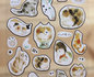 Lianfeng Watercolour Stickers | Give me a cat_