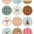 Round Seal Sticker with Gold Foil | Indian_
