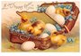 Victorian Postcard | A.N.B. - A very happy easter to you_