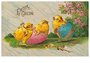 Victorian Postcard | A.N.B. - Easter greetings_