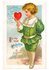 Victorian Valentine Postcard | A.N.B. - To my true valentine_
