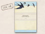A4 Letter Paper Pad TikiOno | Swallows_